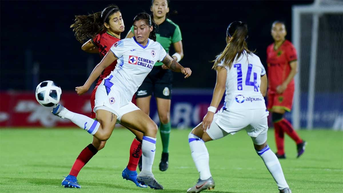 Cruz Azul femenil suma de a tres en Ciudad Juárez