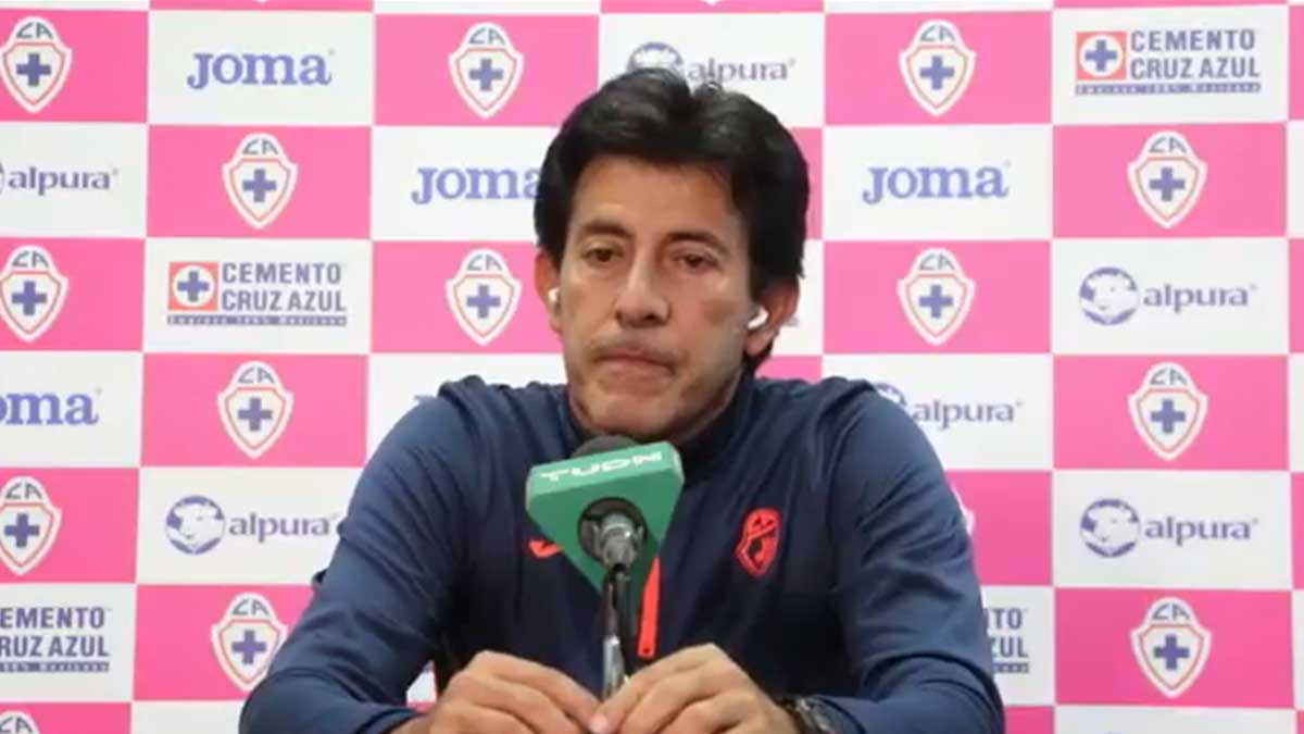 Cruz Azul femenil: Roberto Pérez aceptó que jugando como hoy no pueden aspirar a nada