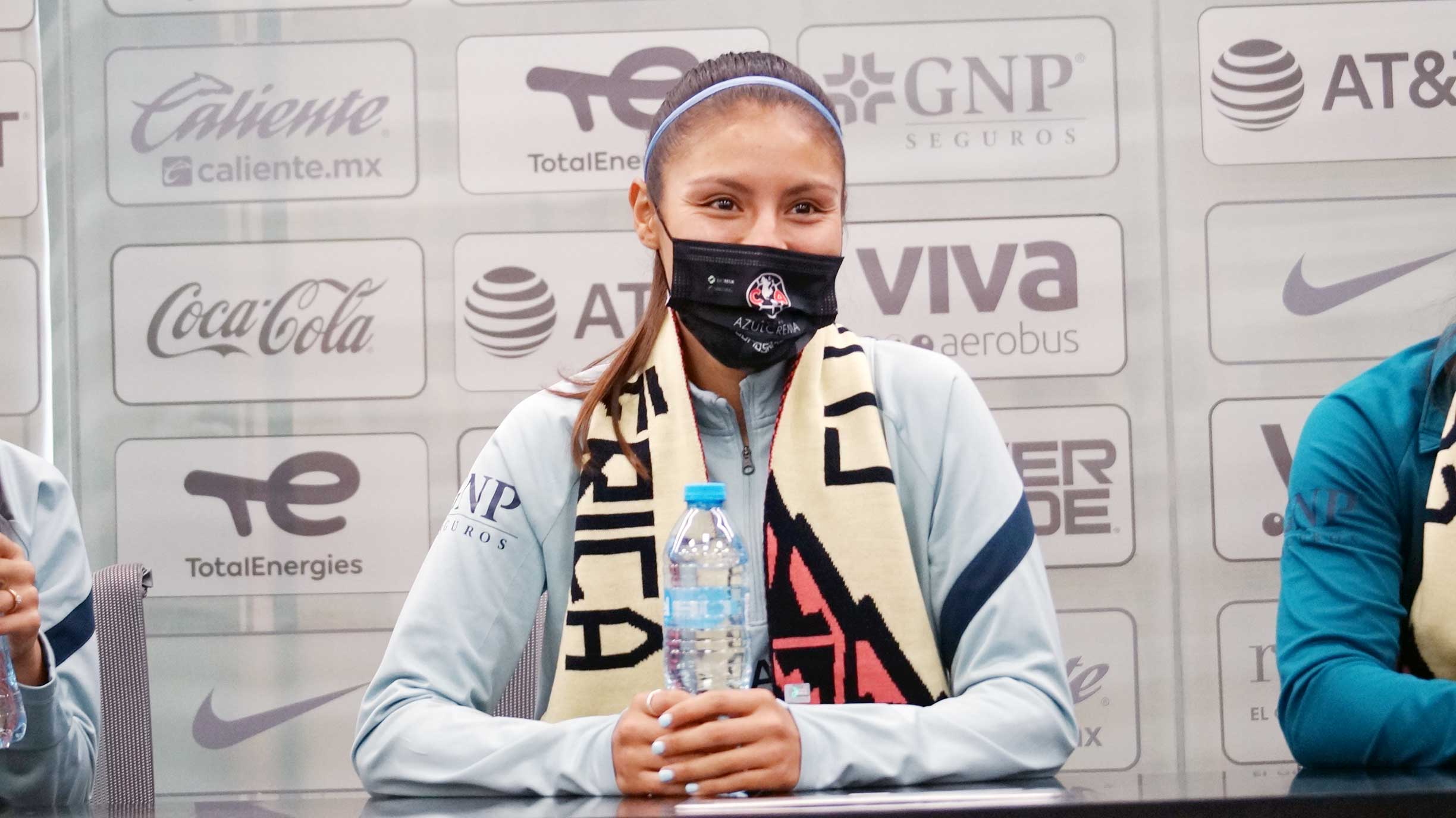 América femenil: Karen Luna sabe que para vencer a Tigres femenil deben jugar al tú por tú