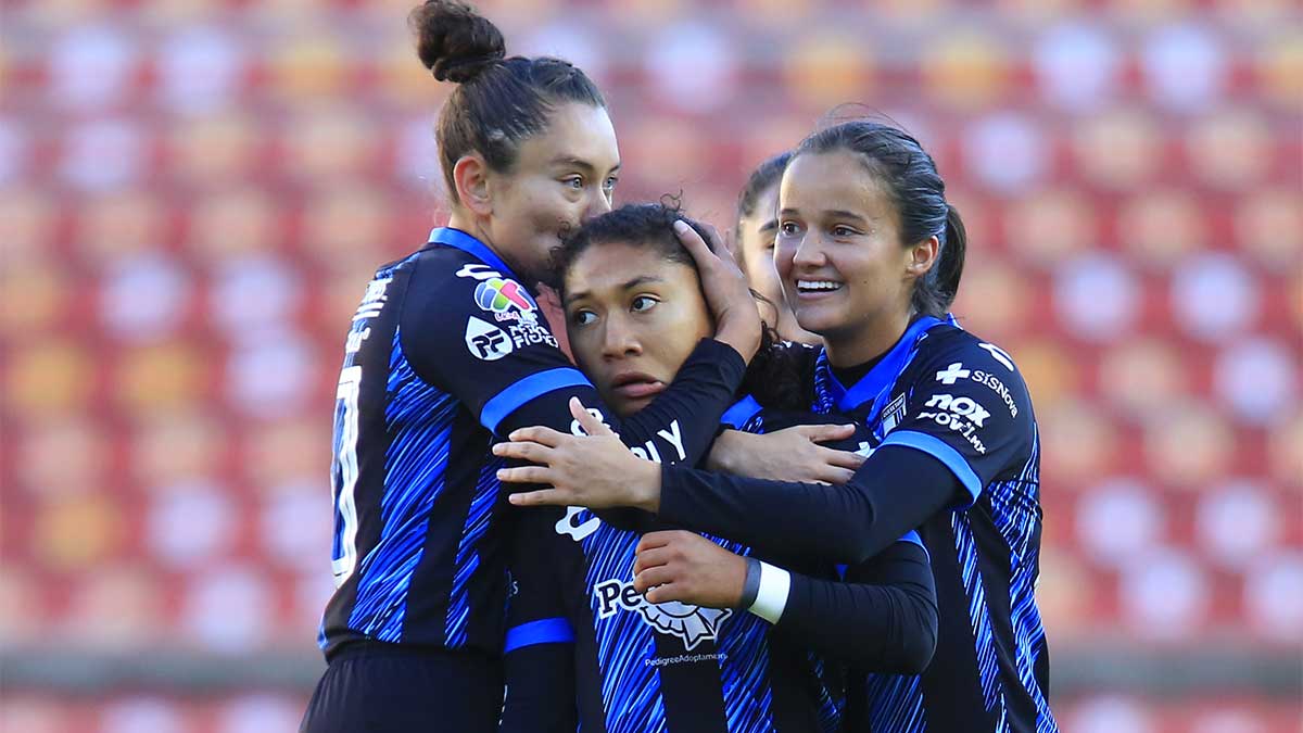 Querétaro 4-2 Santos femenil; partidazo y golazos en el estadio La Corregidora 