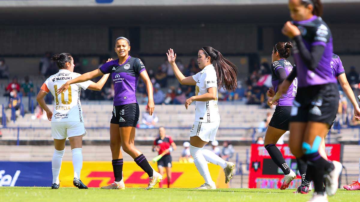 Pumas Femenil 4-0 Mazatlán; las universitarias se despiden del Apertura 2021 con goleada en CU