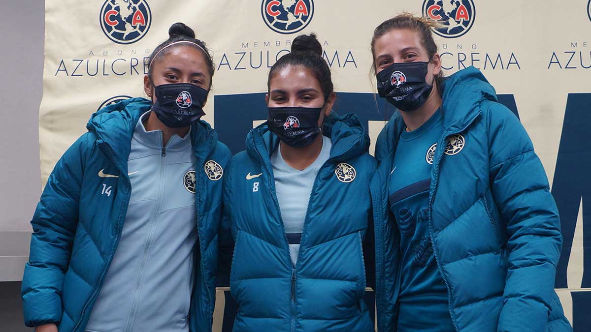 América femenil: Renata Masciarelli le hizo una petición a la afición, “el Azteca se tiene que pintar de azulcrema”