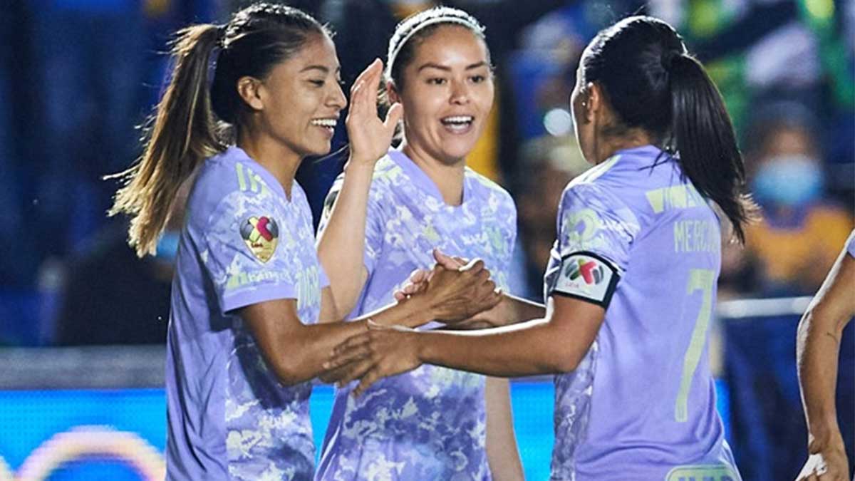 Tigres femenil 4-0 Cruz Azul: Las amazonas aplastan a la Máquina y ya están en semifinales