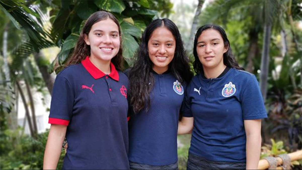 Chivas Femenil suma a tres jugadoras de su cantera para la pretemporada