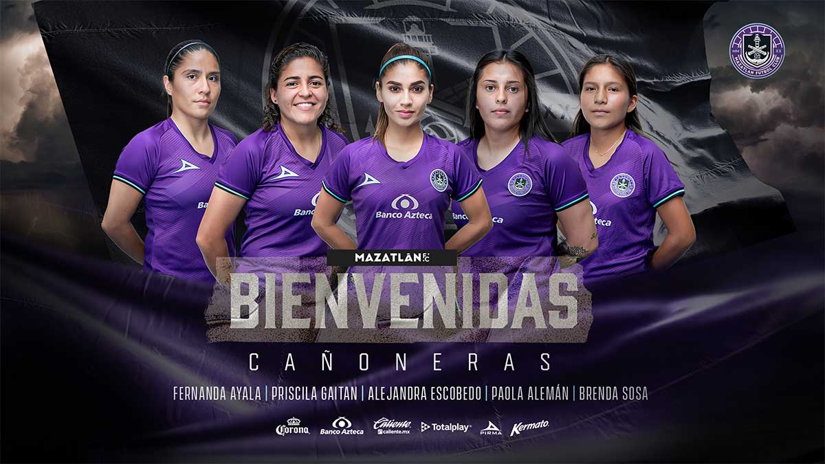 Mazatlán femenil anuncia a sus ocho refuerzos para el Apertura 2021