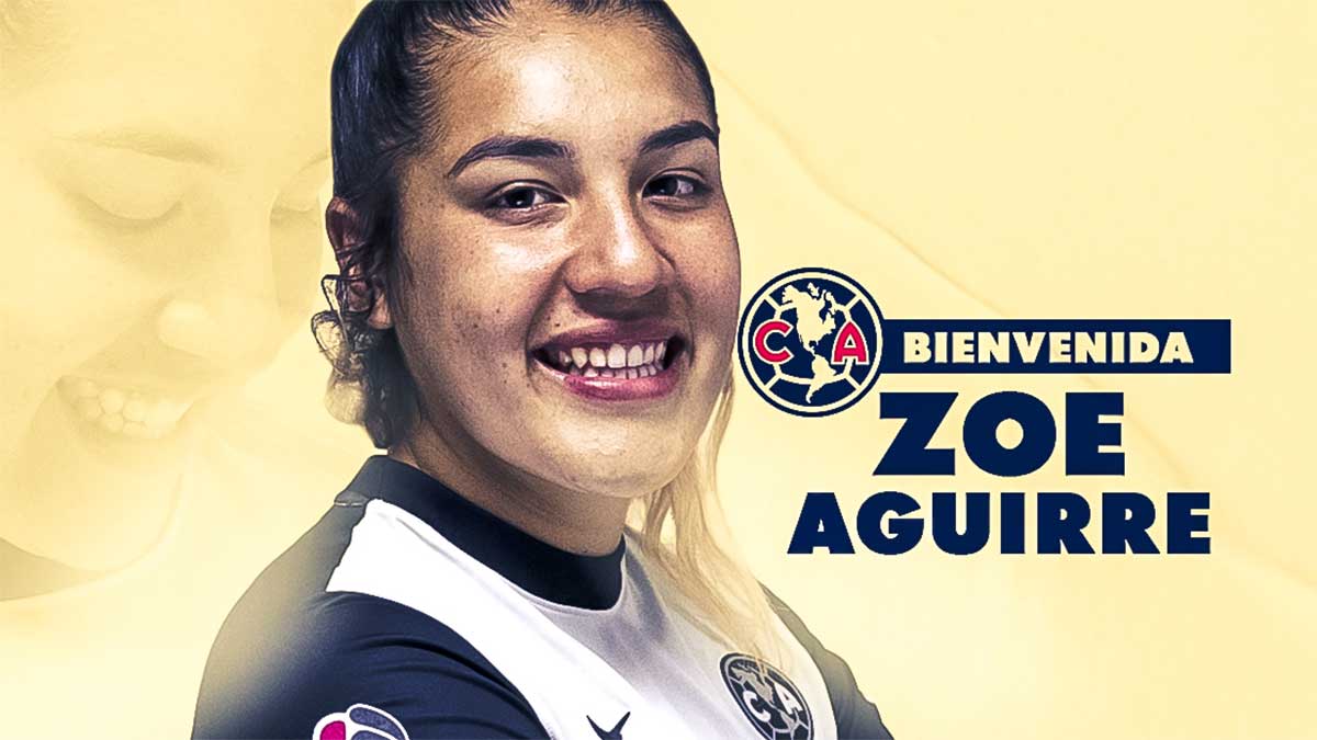 Zoe Aguirre, quinto refuerzo del América femenil para el Apertura 2021