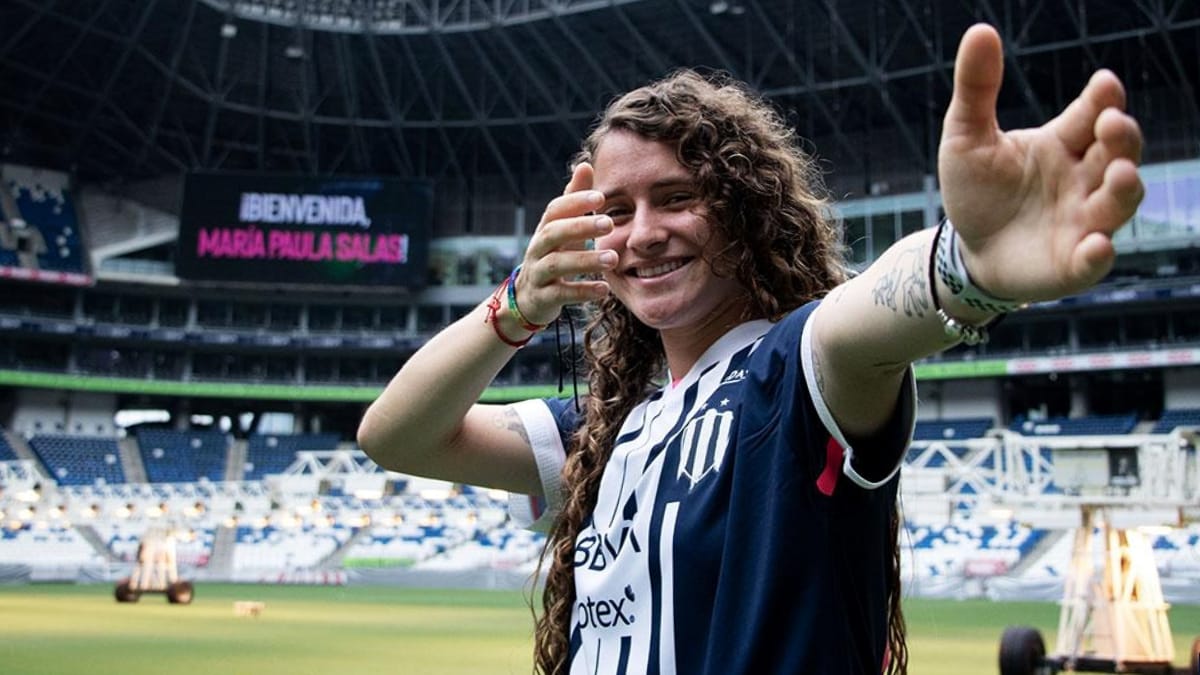 Rayadas de Monterrey presentó a la delantera costarricense María Paula Salas como refuerzo