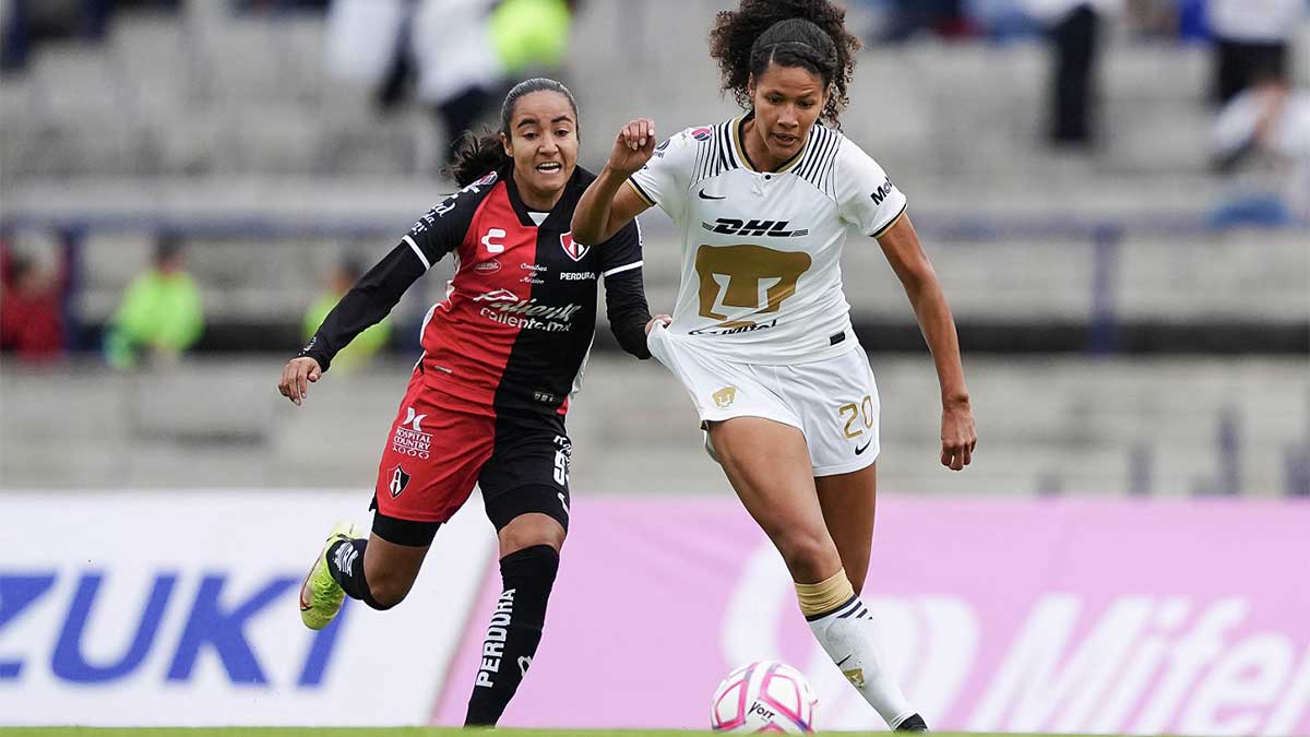 Pumas femenil derrotó 3-2 al Atlas y ambos se despiden de la Liguilla