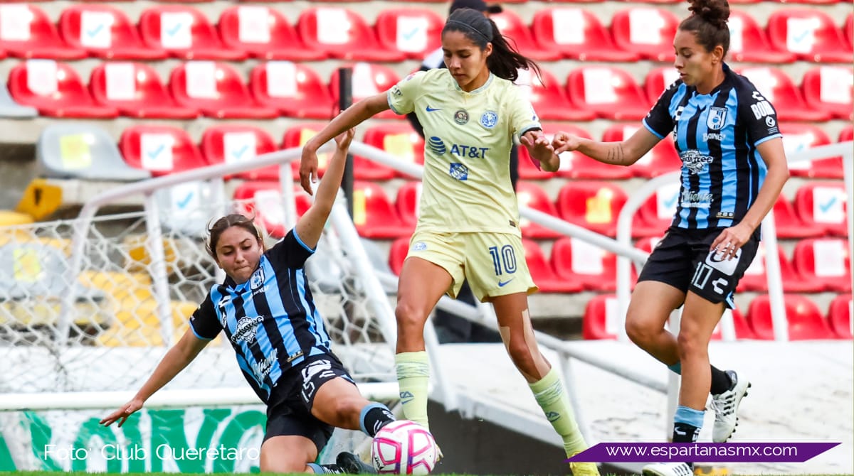 El América Femenil derrotó 1-0 al Querétaro y se dijo listo para la Liguilla 