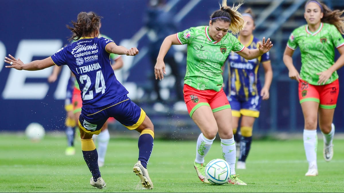 Liga MX Femenil: San Luis derrotó 2-0 a Bravas de Juárez, que terminaron con 9 jugadoras