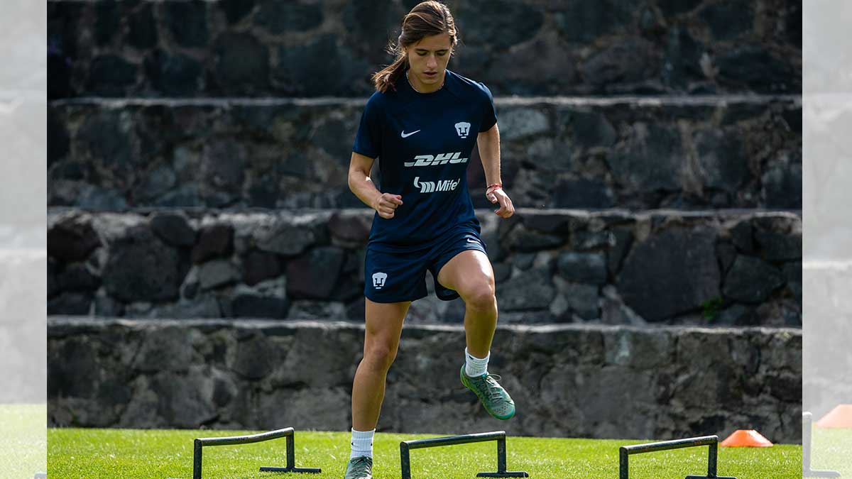 Natalia Macías Valadez, atacante de Pumas femenil, va de menos a más en el Apertura 2022