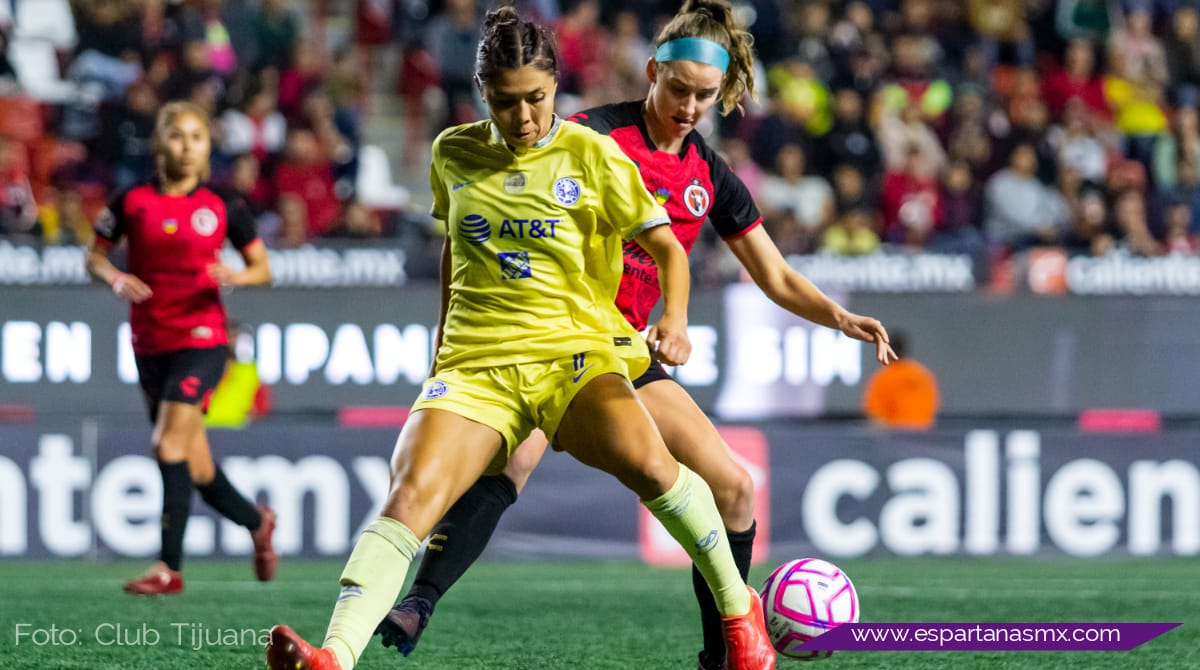 América femenil gana 1-0 en Tijuana y las Xolas aún sueñan con avanzar a la semifinal