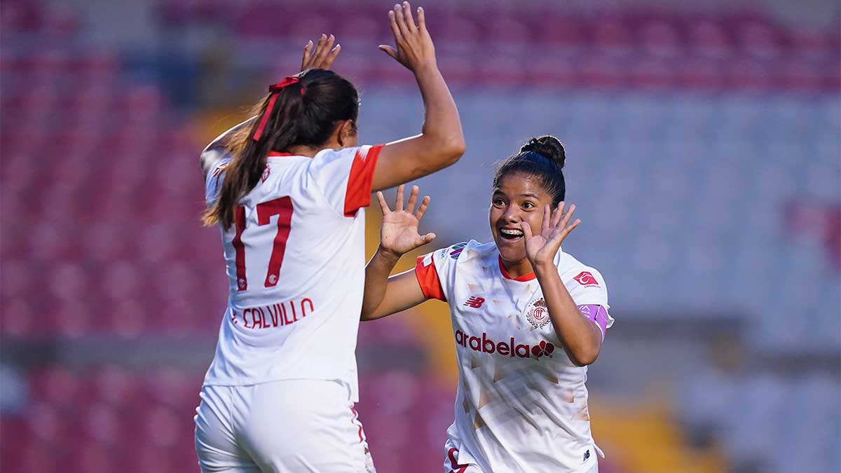 toluca femenil festejo 2