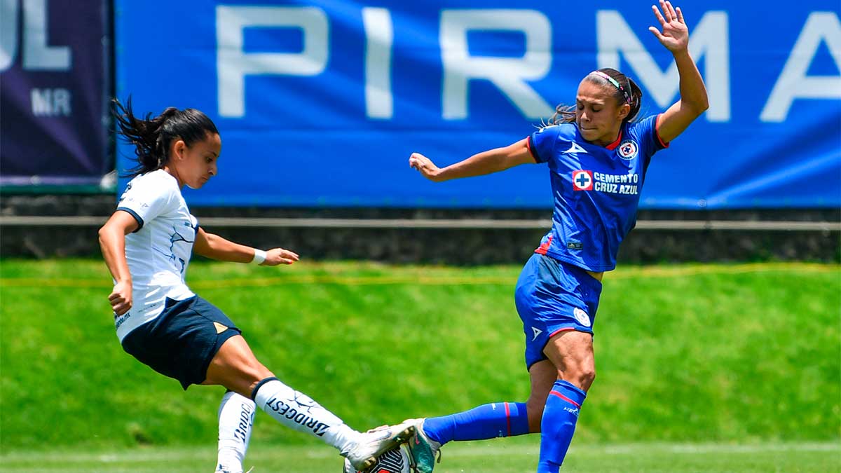 Cruz Azul femenil 2-1 Pumas; la Máquina gana por primera vez en el Apertura 2023