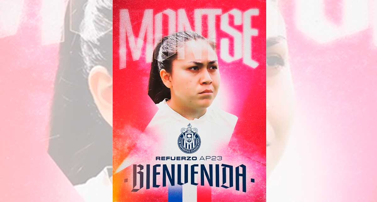 Oficial: Montse Hernández deja al campeón América Femenil para jugar en Chivas