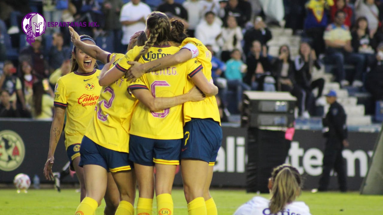 América femenil arrolla 5-0 a Pachuca en el estadio Ciudad de los Deportes