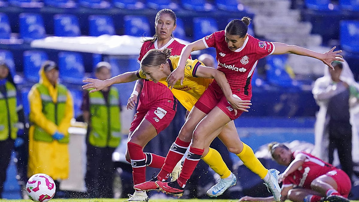 América Femenil 2-2 Toluca, empate amargo para las azulcrema en la Jornada 3 del Apertura 2024