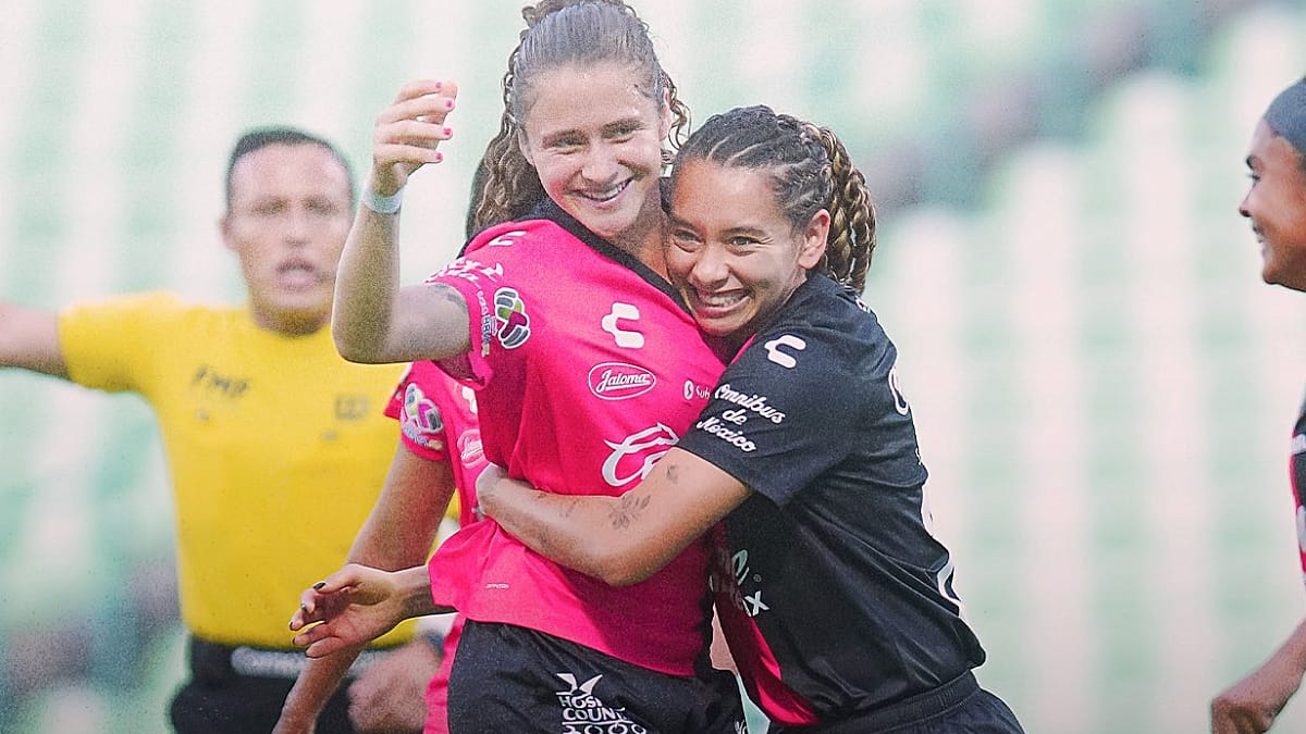 Santos 0-3 Atlas femenil; las rojinegras obtienen su primer triunfo en el Apertura 2024