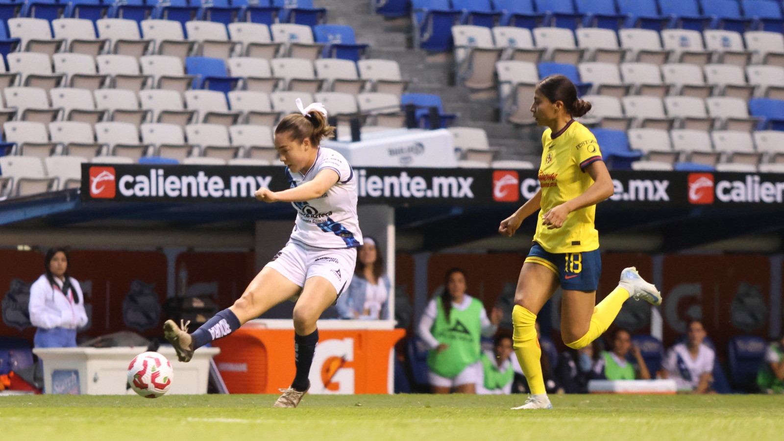 Puebla 0-0 América femenil: La Franja resiste y frena a las Aguilas con un empate sin goles