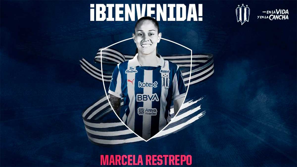 Marcela Restrepo, nuevo refuerzo de Rayadas, ¿quién es la mediocampista de la Selección de Colombia?