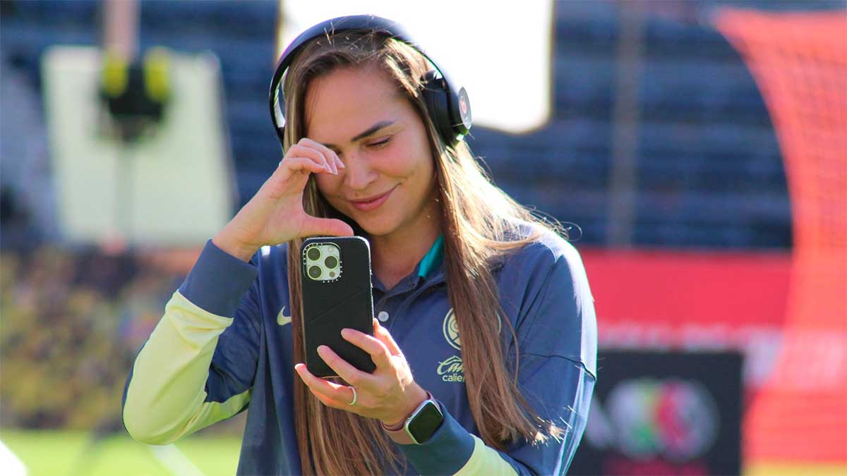 El ritual de Irene Guerrero, jugadora del América femenil: conexión especial antes de cada partido