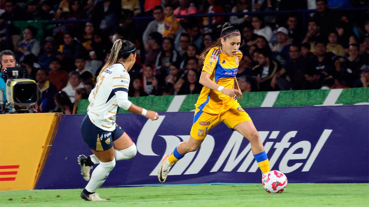 Goleada de Tigres femenil sobre Pumas: avanzan a semifinales 