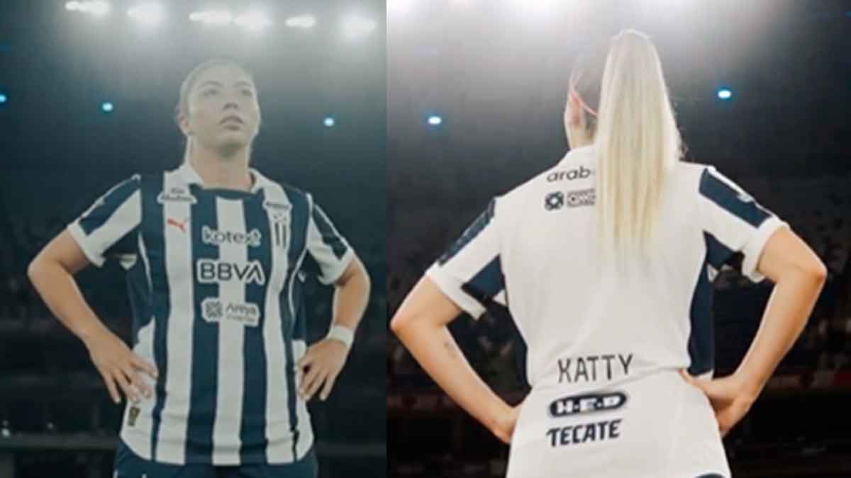Katty Martínez confiesa que siempre soñó con jugar en Rayadas: “Me imaginaba envuelta en azul y blanco”