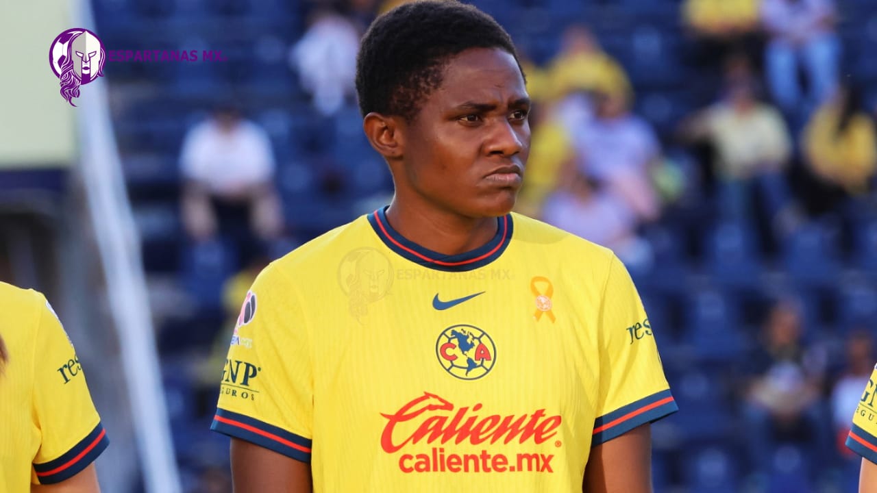 Okeke, defensa del América Femenil, tuvo una noche terrible en el Volcán