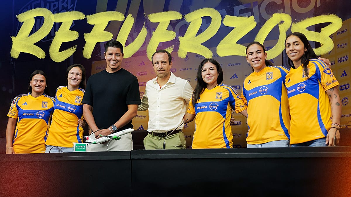 Tigres Femenil presenta oficialmente a sus nuevos refuerzos para el Apertura 2024