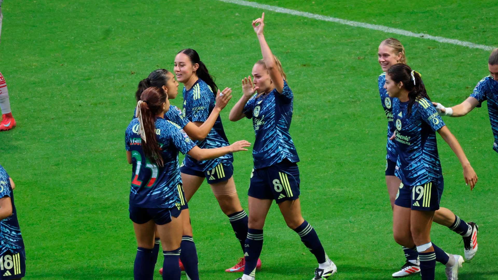 América femenil y Pachuca con seis jugadoras en el 11 ideal de la Fase de Grupos de la Concachampions W