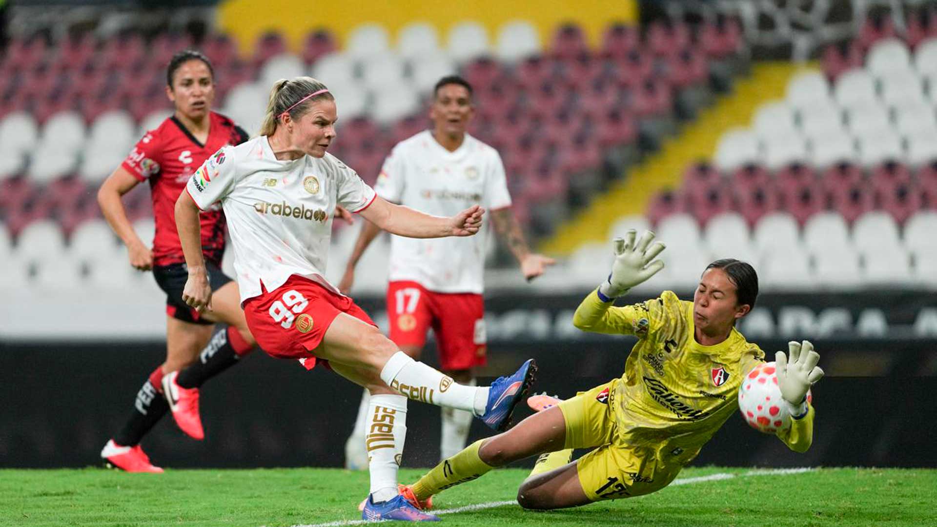 Atlas femenil y Toluca reparten puntos en un 2-2 lleno de drama en el Jalisco