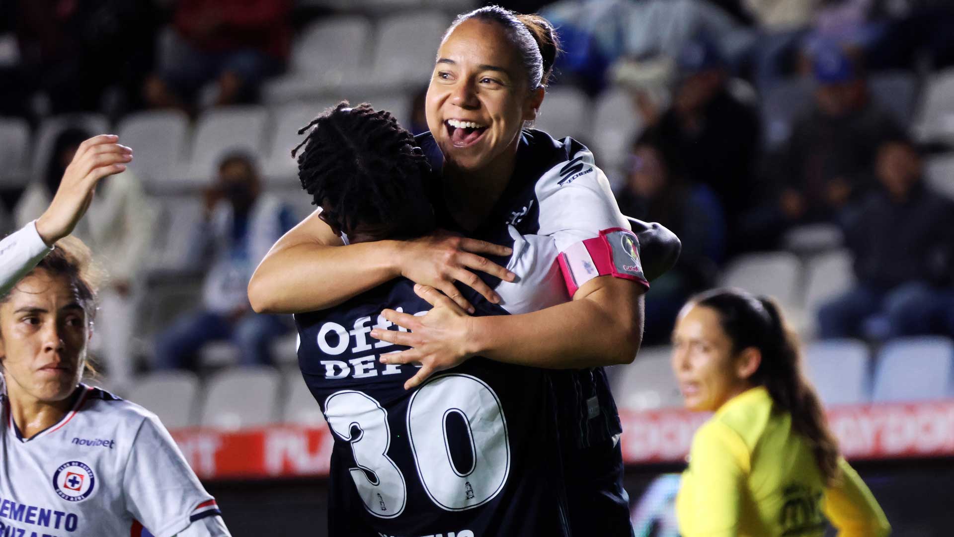 Pachuca femenil y Cruz Azul empatan 2-2 en el Hidalgo por la Jornada 13