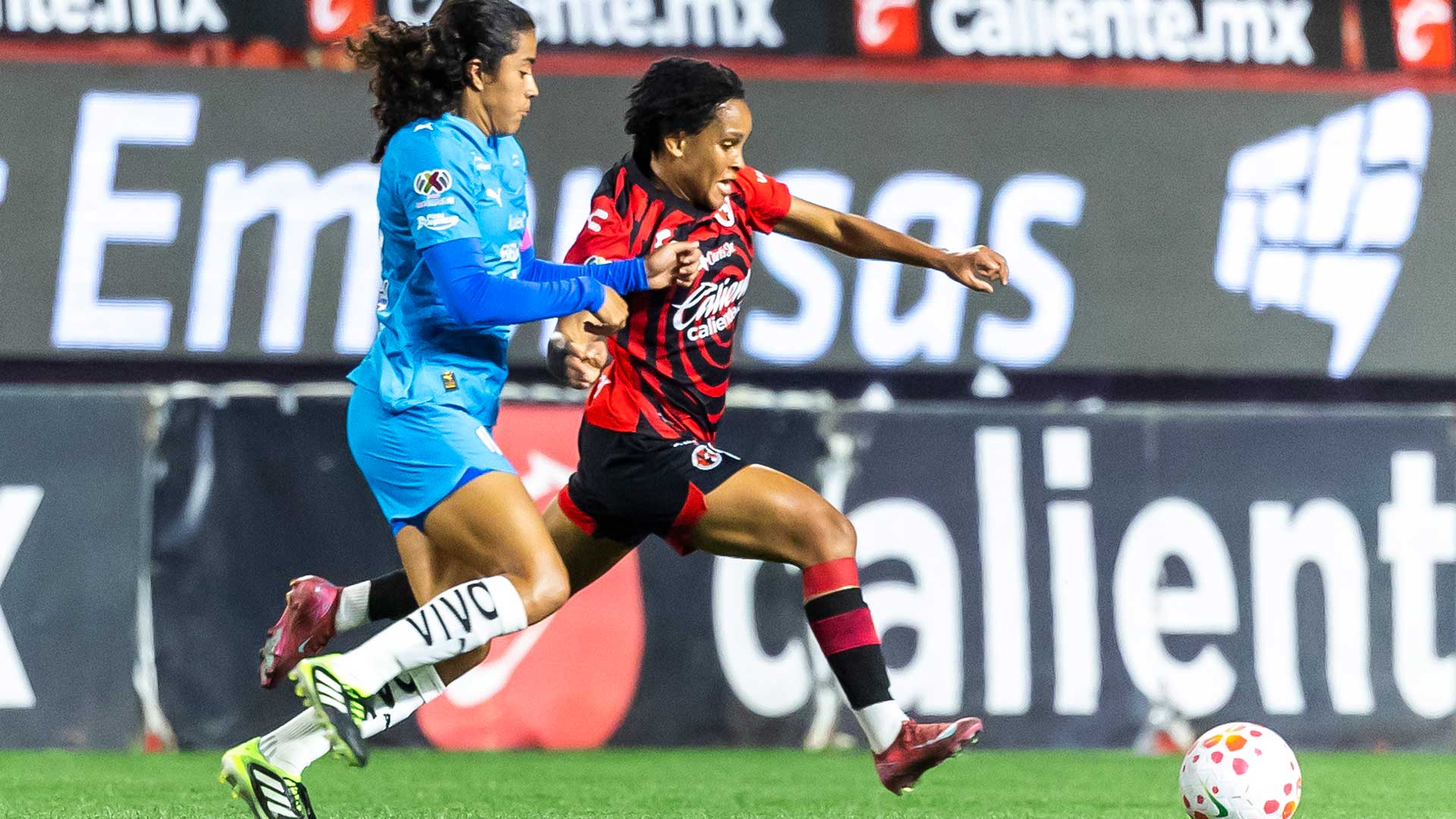 Rayadas goleó 4-1 a Xolos Femenil y se consolida en zona de Liguilla