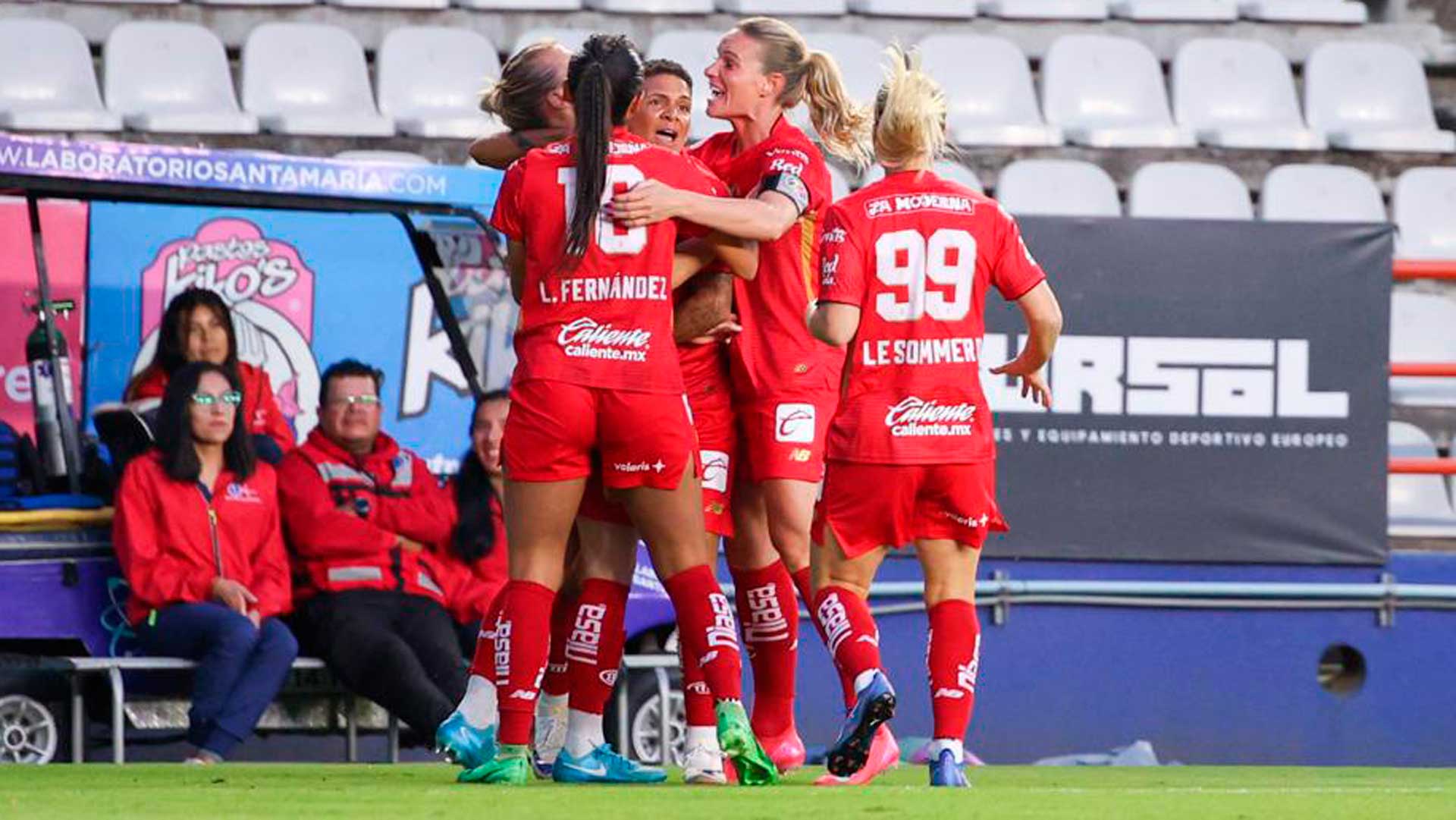 Toluca Femenil vence 2-1 a Pachuca Femenil en la Jornada 4 del Apertura 2025
