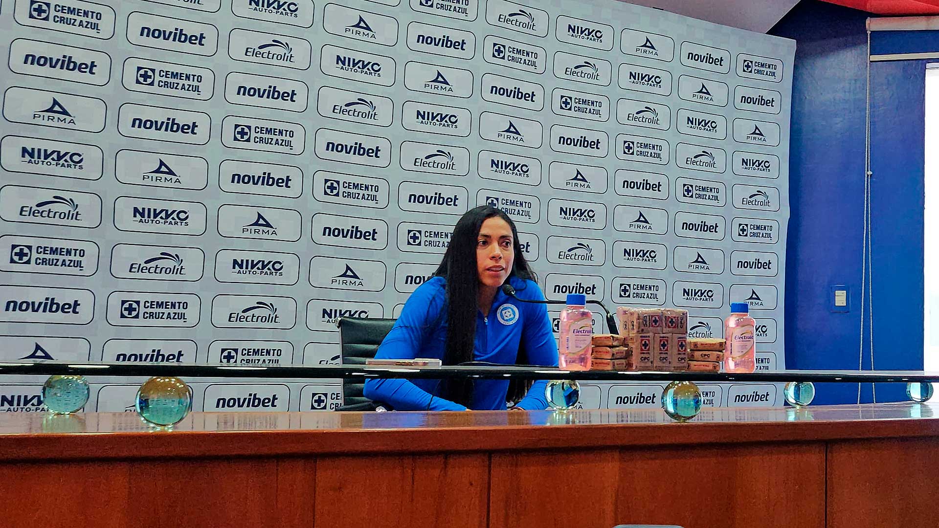 Ana Lucía Martínez, delantera de Cruz Azul: "Queremos hacernos fuertes en casa", previo al duelo ante Rayadas