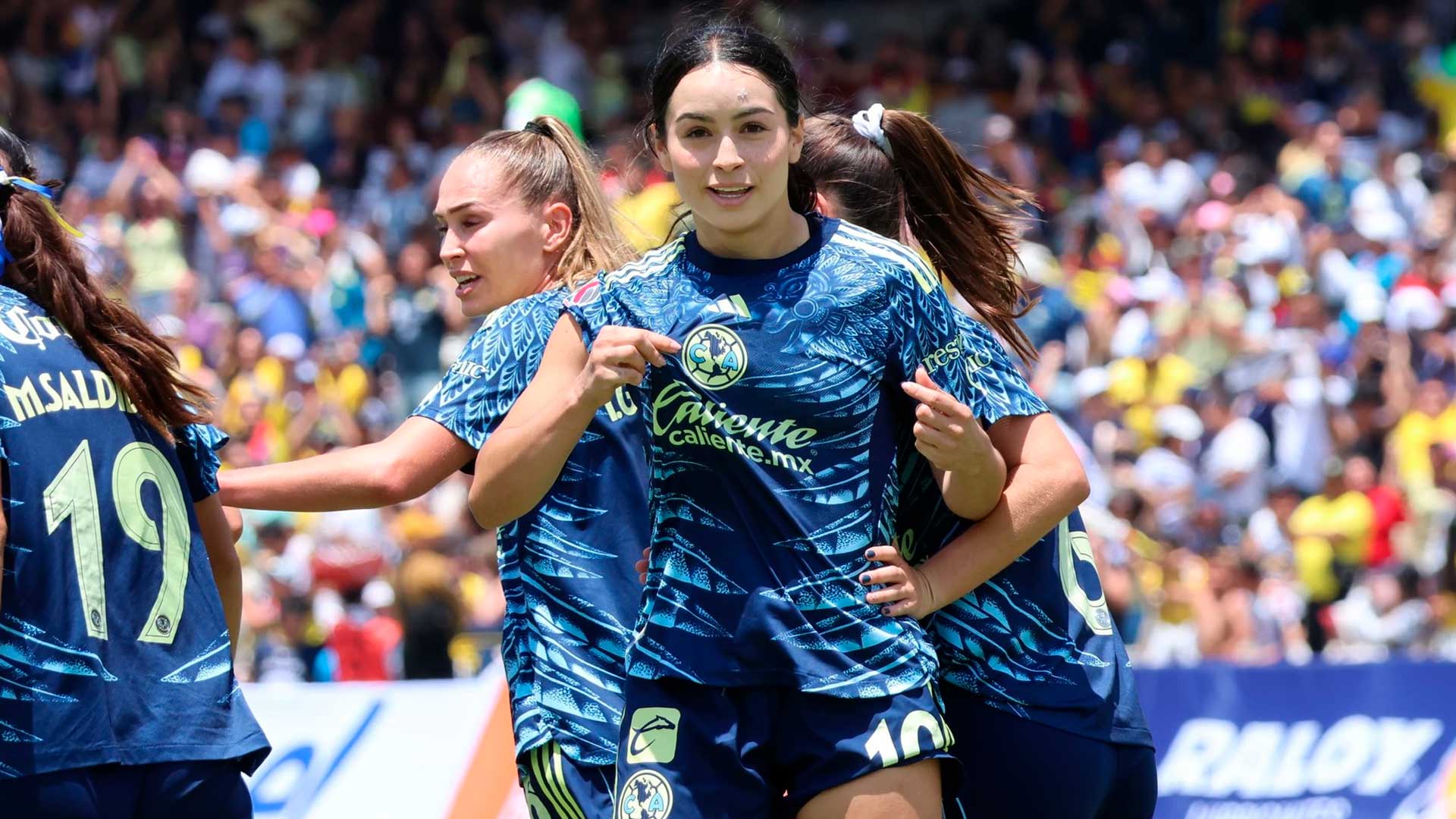 América femenil vence 3-2 a Pumas en un Clásico Capitalino de infarto