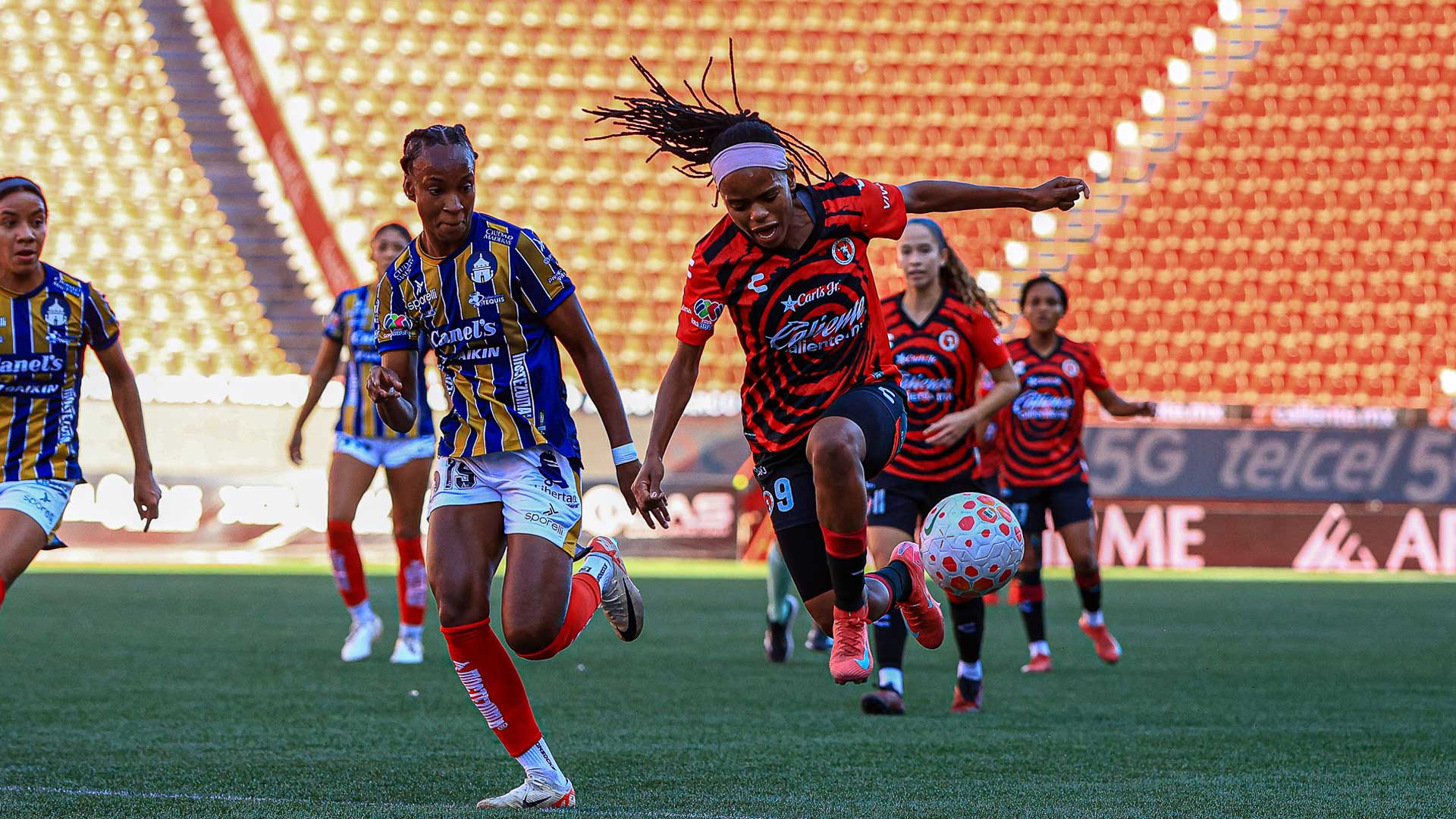 Atlético de San Luis femenil sorprende a Xolos en Tijuana y se lleva la victoria 2-1