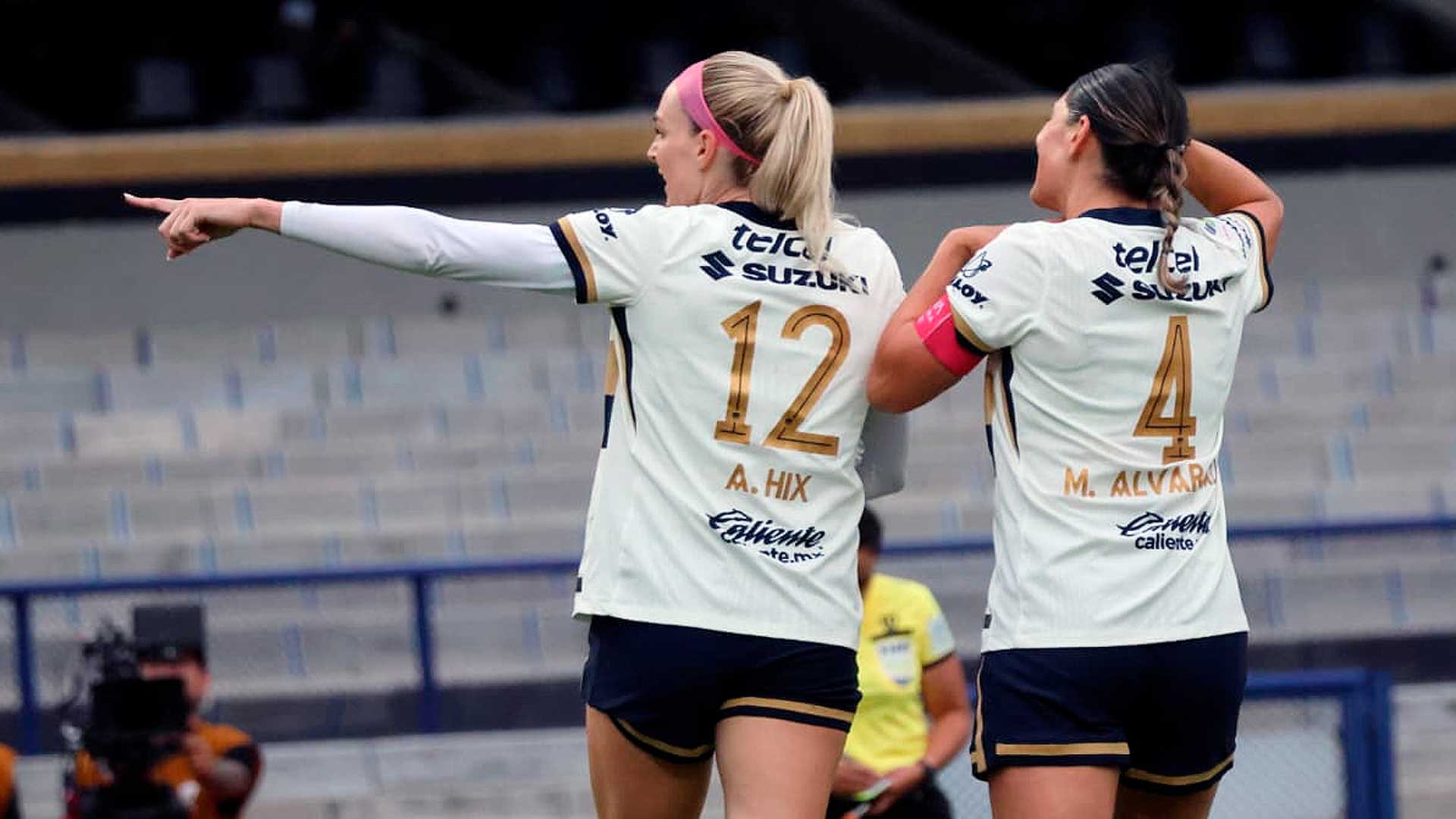 Angelina Hix le da la victoria a Pumas femenil 1-0 sobre Xolos en la Jornada 8 del Apertura 2025