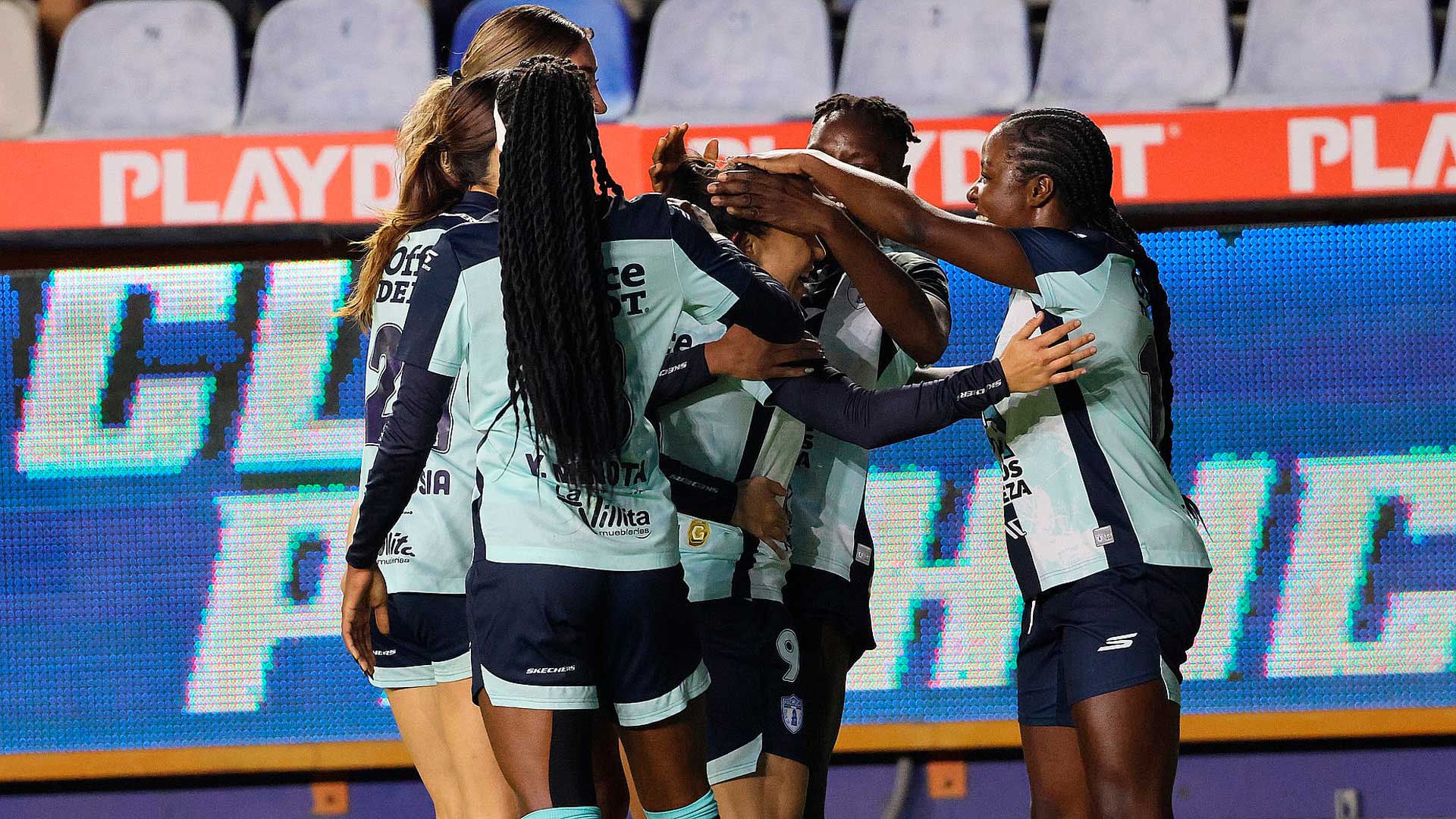 Pachuca Femenil avanza al Final Four de la Concachampions W tras empatar 1-1 con Orlando Pride