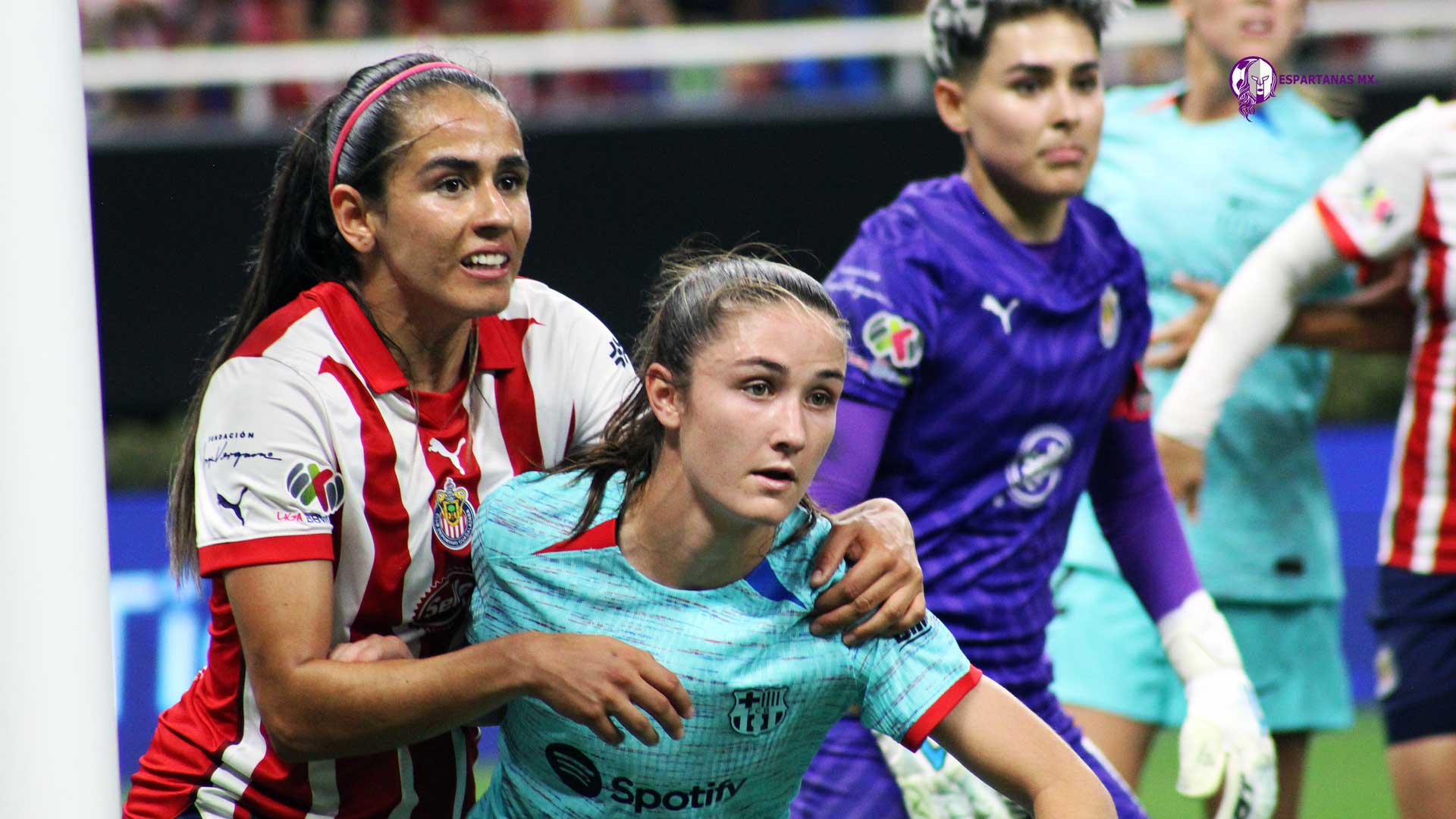 Bruna Vilamala, nueva delantera del América femenil, ya sabe lo que es ganarle al archirival, Chivas; así pasó