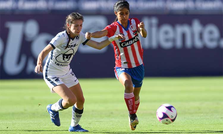 Pumas femenil vence 2-0 al Atleti de San Luis en el arranque de la J10