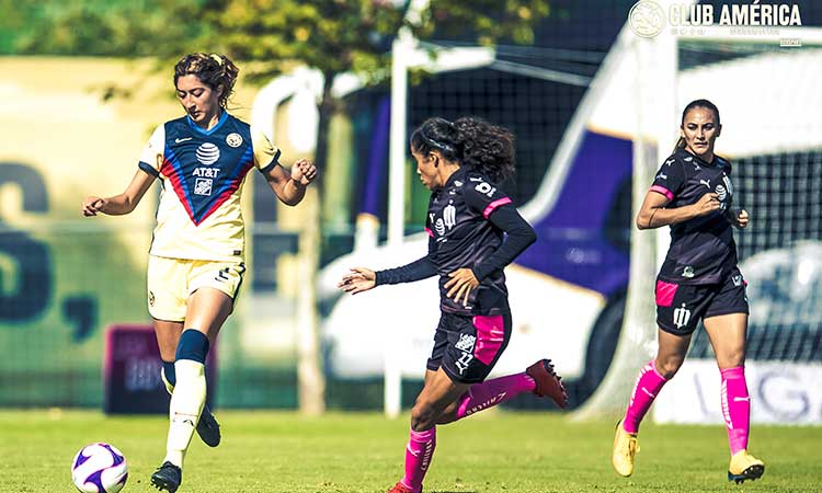 Rayadas vence 2-1 al América femenil en Coapa 