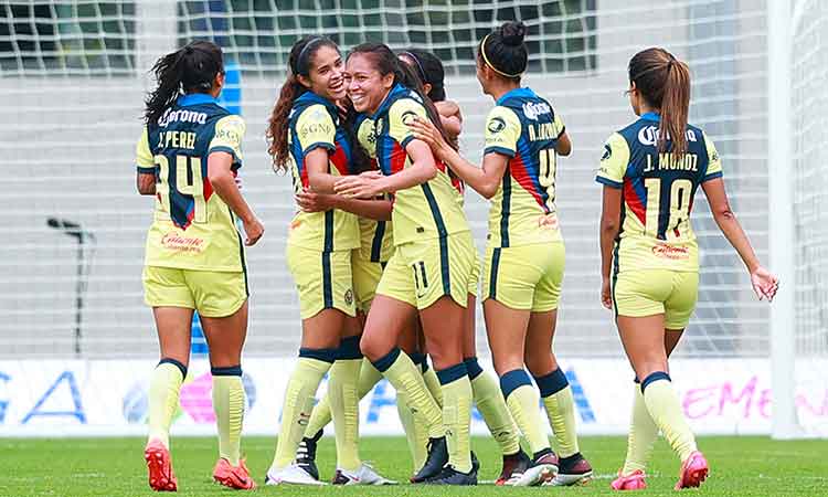América femenil gana en Coapa y sigue con marca perfecta en el Apertura 2020