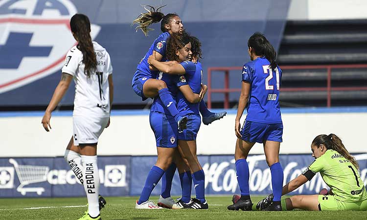 Cruz Azul femenil arrolla al Atlas en el inicio de la Jornada 2