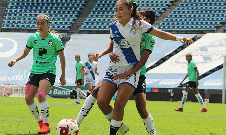 Puebla y Santos igualan 0-0 en la Jornada 8 de la Liga MX Femenil