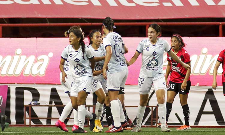 Pachuca da la voltereta y se impone 3-2 a Xolos femenil 