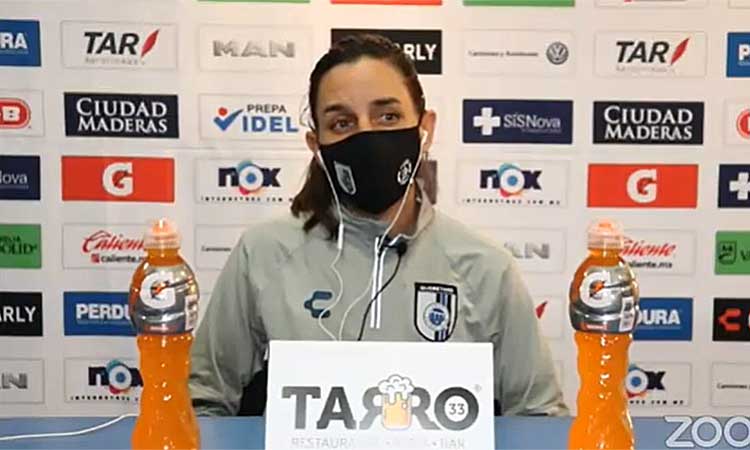 Carla Rossi no salió 100% satisfecha tras su triunfo ante Necaxa