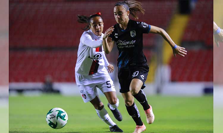 Atlas femenil gana de último minuto en Querétaro y se acerca a la semifinal