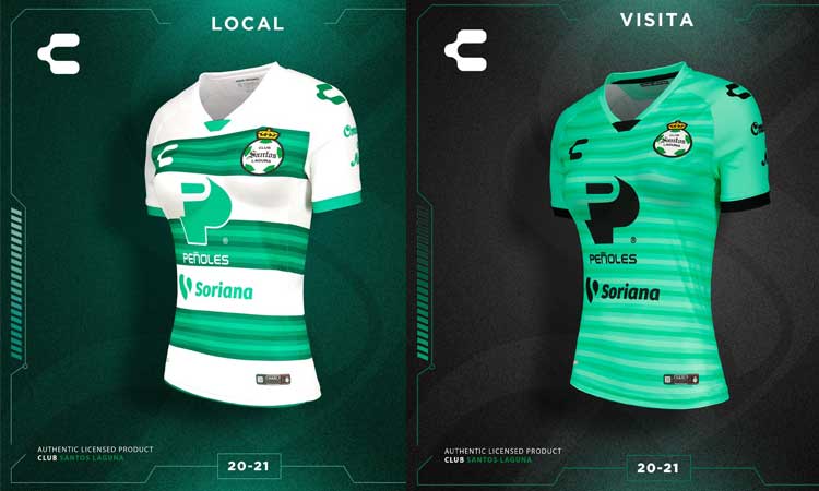 Santos femenil presenta su nuevo uniforme para la temporada 2020-2021