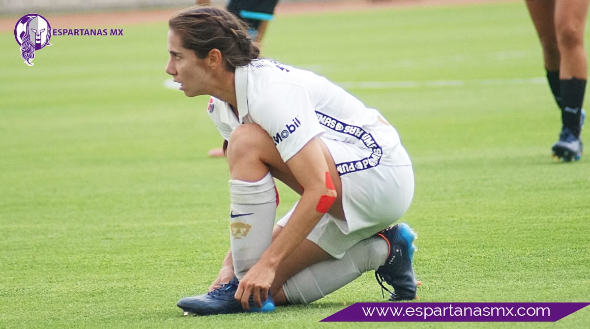 Deneva Cagigas pumas femenil 6 mayo 2022 foto espartanas 2